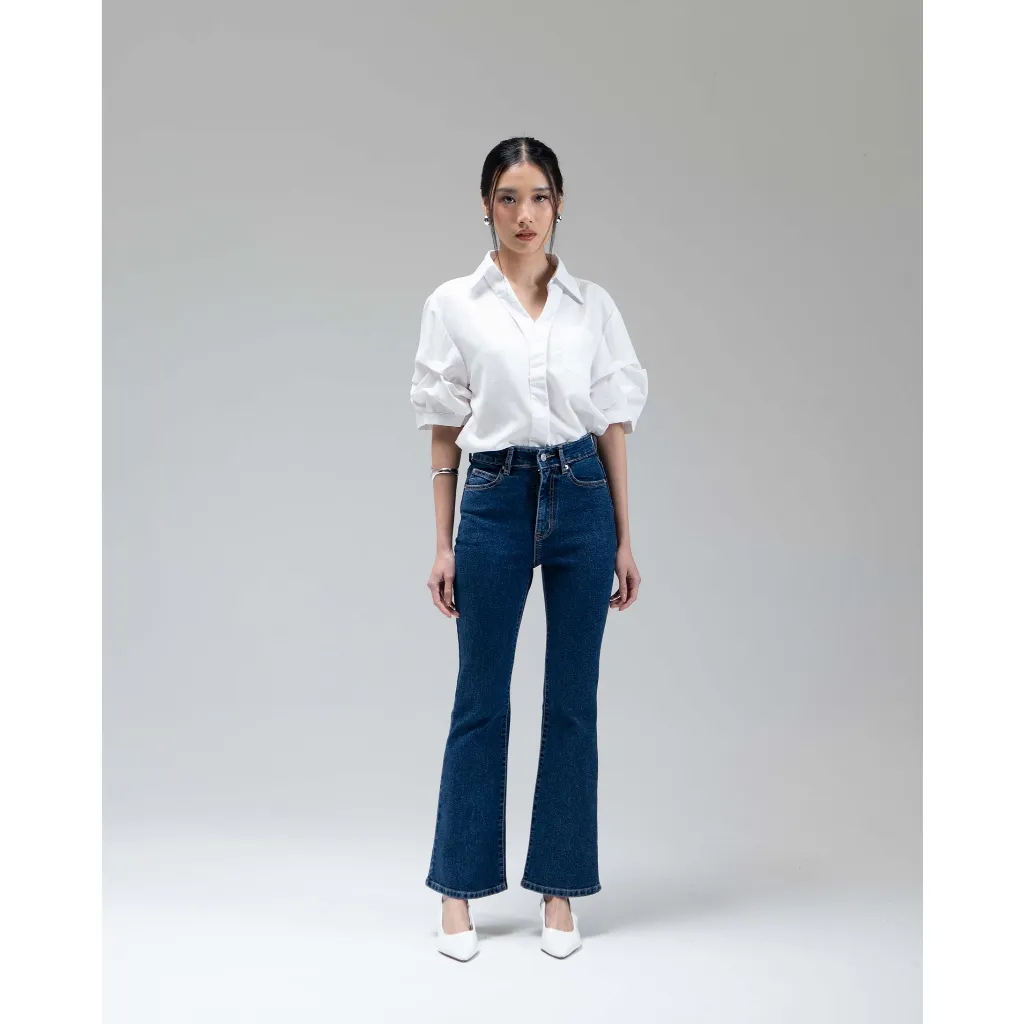 BCK - Celana Jeans Stretch Wanita Cutbray Immy