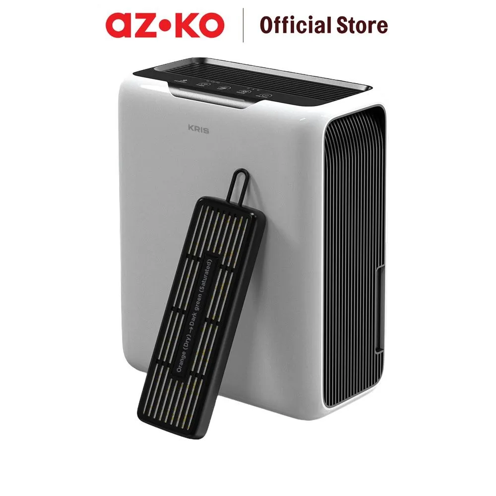AZKO Kris 0.5 ltr Dehumidifier 2 In 1 - Putih Ice Conditioner Pendingin Ruangan Penyejuk Udara Kipas Angin Evaporasi Cooling Fan