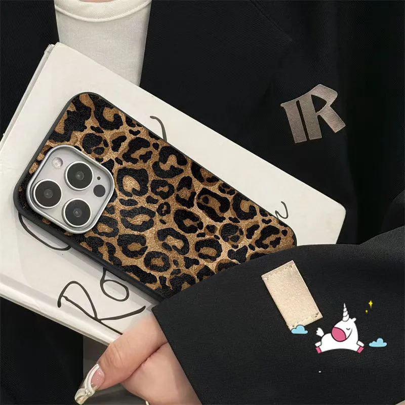 Casing Untuk Infinix Smart 5 8 6 7 9 10 Hot 30 60i 30i 40i 50i 40 10 11 9 30 Play Hot 10 Lite Tecno Spark GO 2 Go 2024 GO 1 GO 2025 Go 2023 20 10 Pro 20C 10C Note 30 40 Pro Plus 12 G96 POP 8 9 10 Cetakan Macan Tutul Mewah Kelas Atas Case