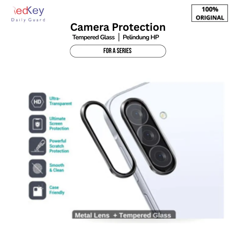 Redkey Anti Gores Kamera For Samsung A56 5G Lens Camera Protector