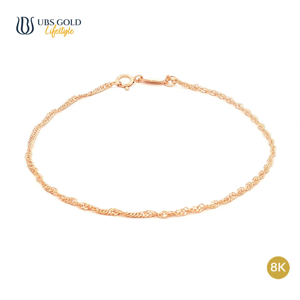 UBS Gold Gelang Emas Polos - Ughp000029k - 8K