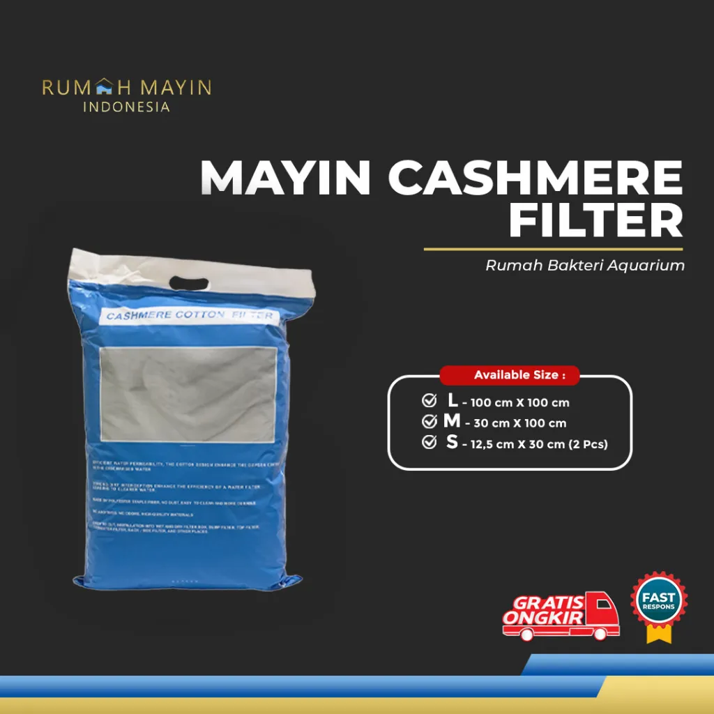 MAYIN Cashmere Cotton Filter mekanis kapas busa aquarium akuarium ikan aquascape