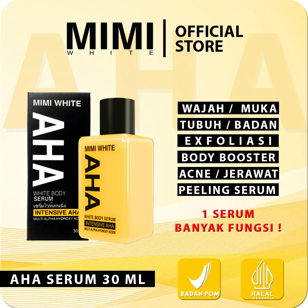 AHA MIMI WHITE Body Serum 30 ML & 10 ML