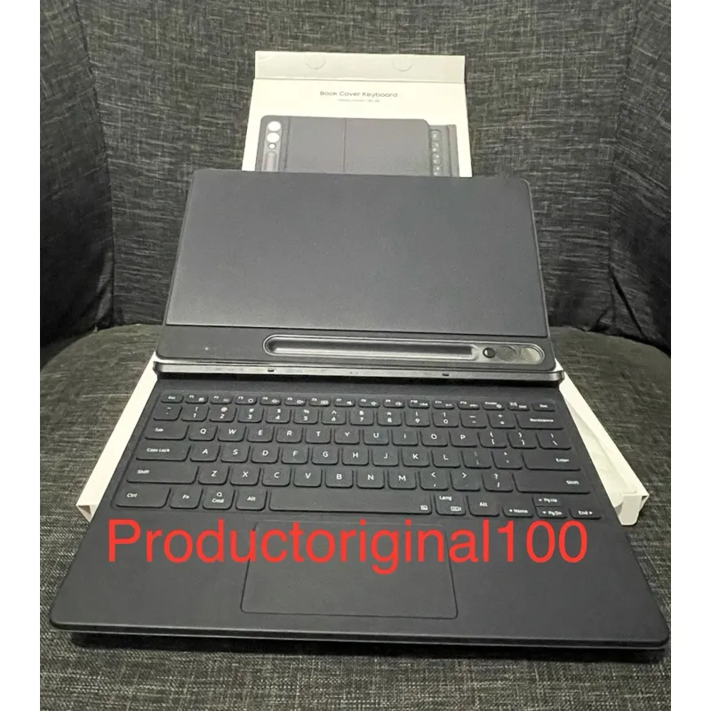 Book Cover Keyboard Samsung Galaxy S10 S9 S9 FE Plus Trackpad Like New bekas