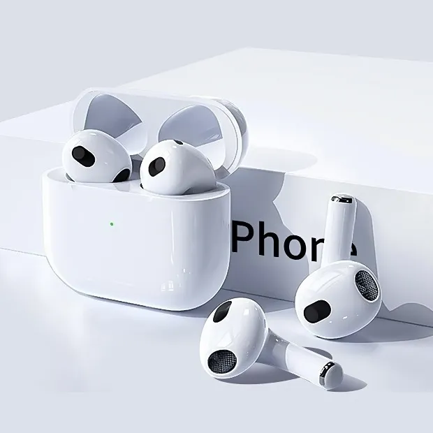 [COD] Earphone Bluetooth GEN 3 1:1 Kotak Pengisian Nirkabel Air/ pods/ 3 [Pop Up + Serial Detected] Edition Final Upgrade ARPODS