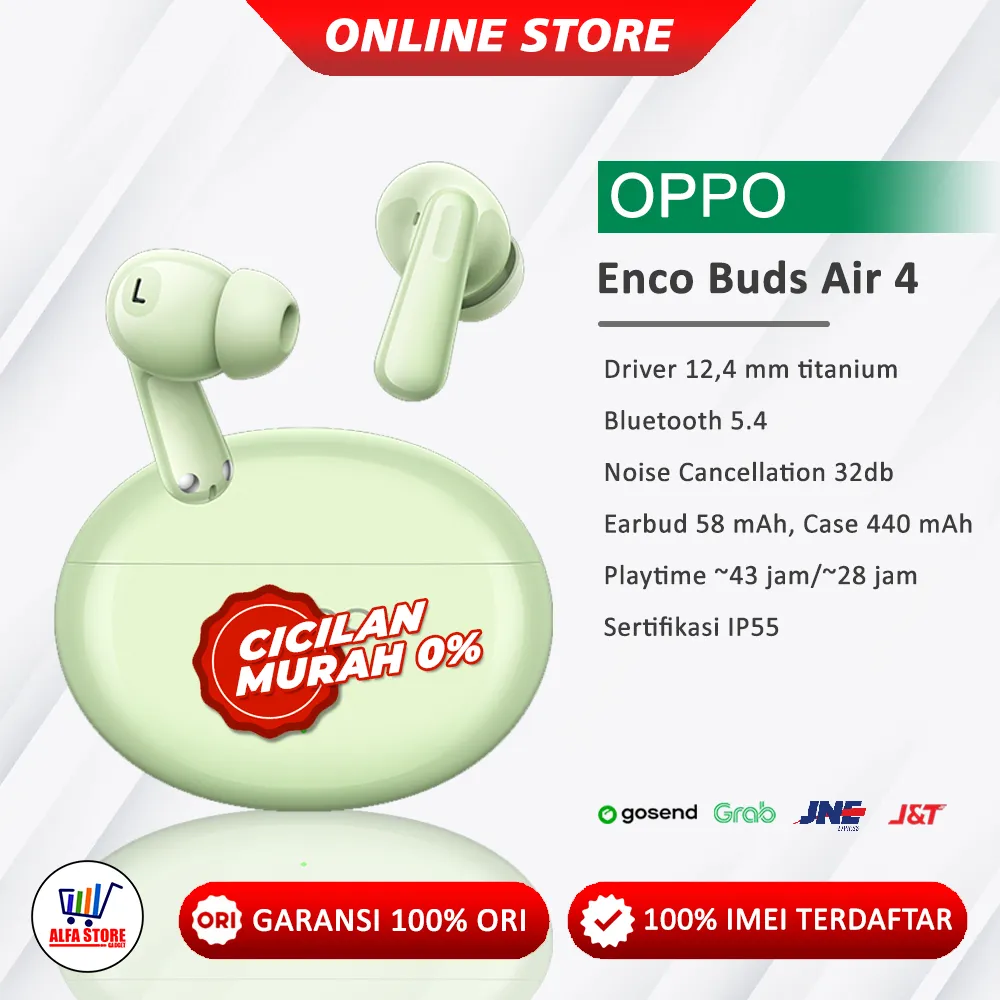 Oppo Enco Buds Air 4 Garansi Resmi