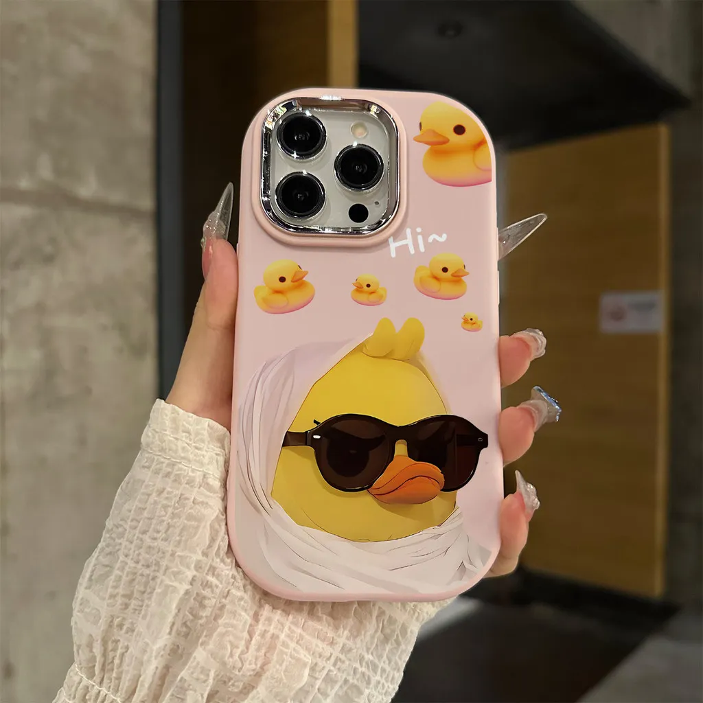 【Sinko Case】Untuk oppo a18 a16 a77s a17 Couple duck a15 a54 a58 a54 a3s a5 a5s a7 a9 a11k a12 a15s case hp a16s a17k a33 a36 a38 a53 a53s casing hp a54s a55 a57 a58 a74 a76 a77 a78 a93 a94 a95 a96 reno4f 4lite 5f Casing Ponsel Lunak TPU softcas YHA90CH