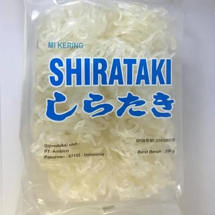Dry Shirataki - Mie Kering Low carbo