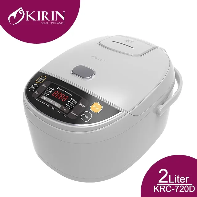 KIRIN RICE COOKER DIGITAL KRC-720D 2.0 liter Putih
