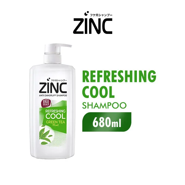 Zinc Shampoo Refreshing Cool Botol 680 ml