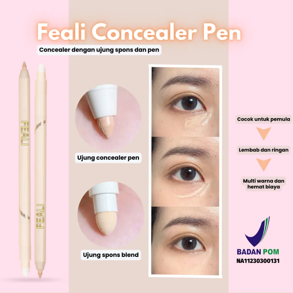[BPOM] - FEALI Concealer Pen Eye Pensil Concealer Stick Pen Full Cover Waterproof / Beauty Concealer Pencil