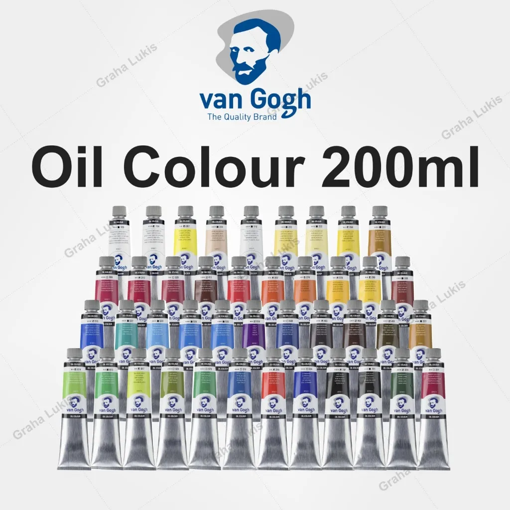 Van Gogh Oil Colour 200 ml - Cat Minyak 200ml