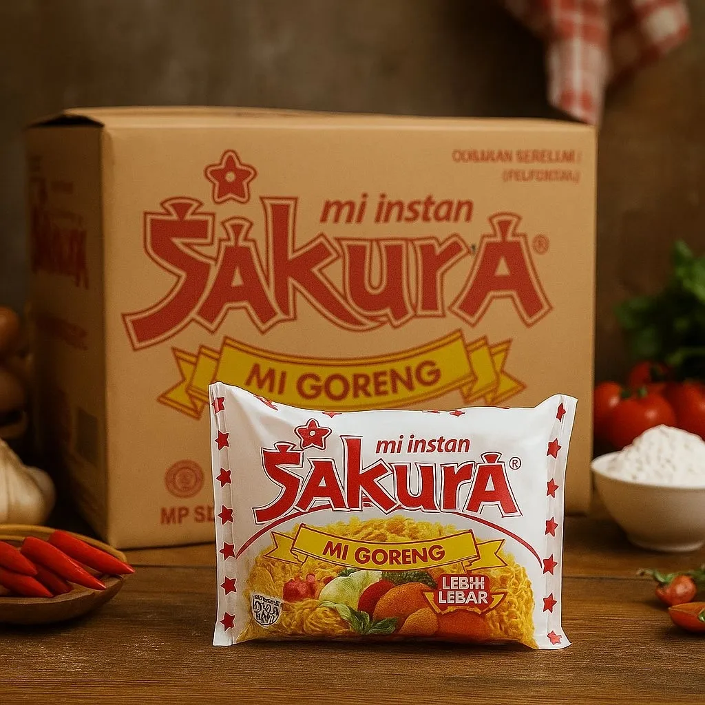 MIE INSTANT SAKURA GORENG /DUS (40PCS)