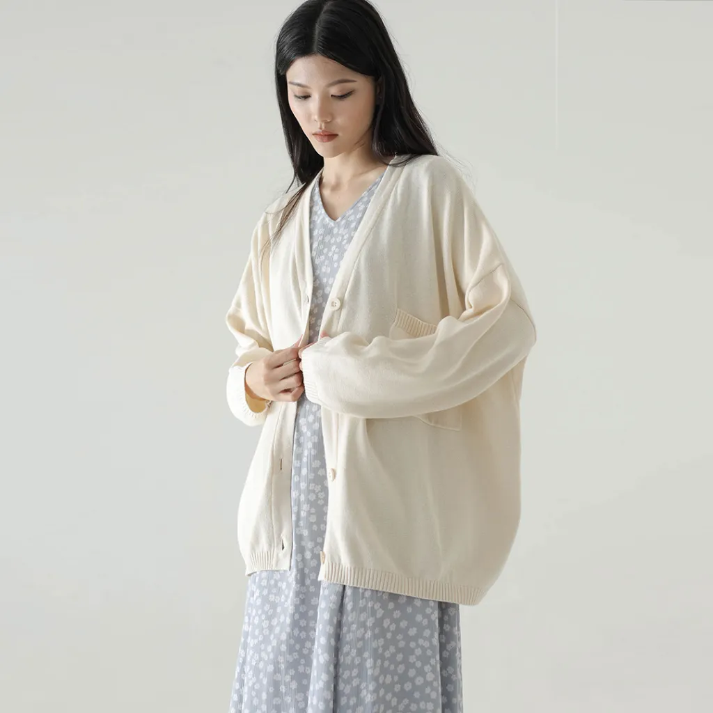 InKano Rene Cardigan - Everyday cardigan wanita outerwear wanita knit cardigan cotton viscose