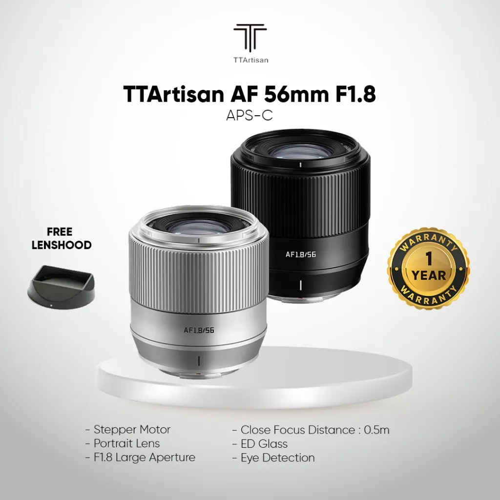 TTArtisan AF 56mm F1.8 APS-C Lens Camera
