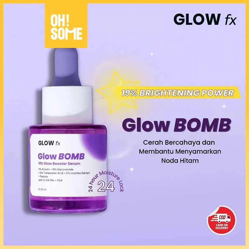 OHSOME-GLOW FX Glow Bomb -Serum Mencerahkan Kulit Mengatasi Bekas Jerawat