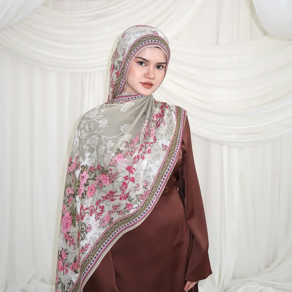 Symphony of Flowers - DANCIA Printed Viscose Modal Scarves