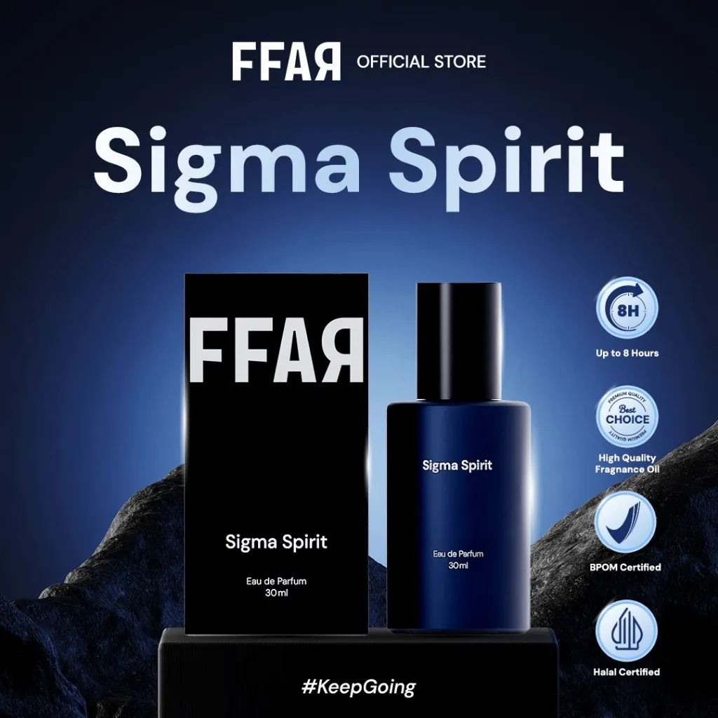 RAFFI AHMAD x FFAR Sigma Spirit Eau de Parfum | Parfum Pria 30 ML [Friday]