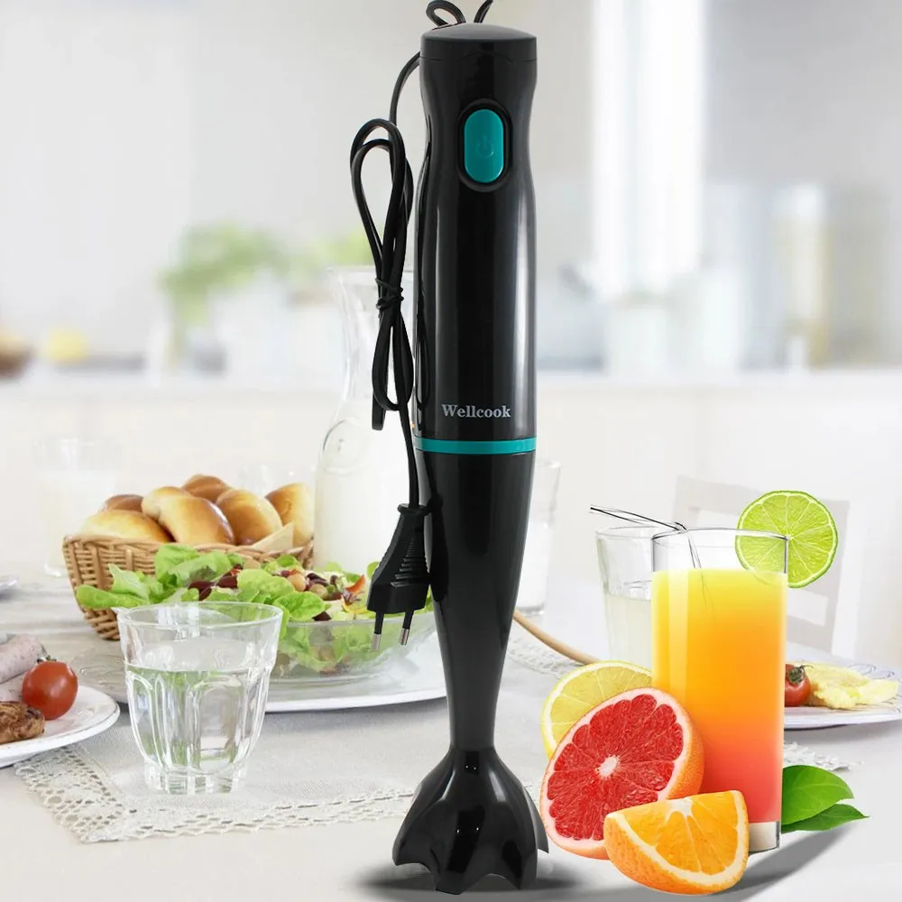 KALNO 2 IN 1 NUTRITIONAL HAND BLENDER STAINLESS STEEL RANDOM / HAND MIXER DENGAN 7 SPEED KECEPATAN RANDOM