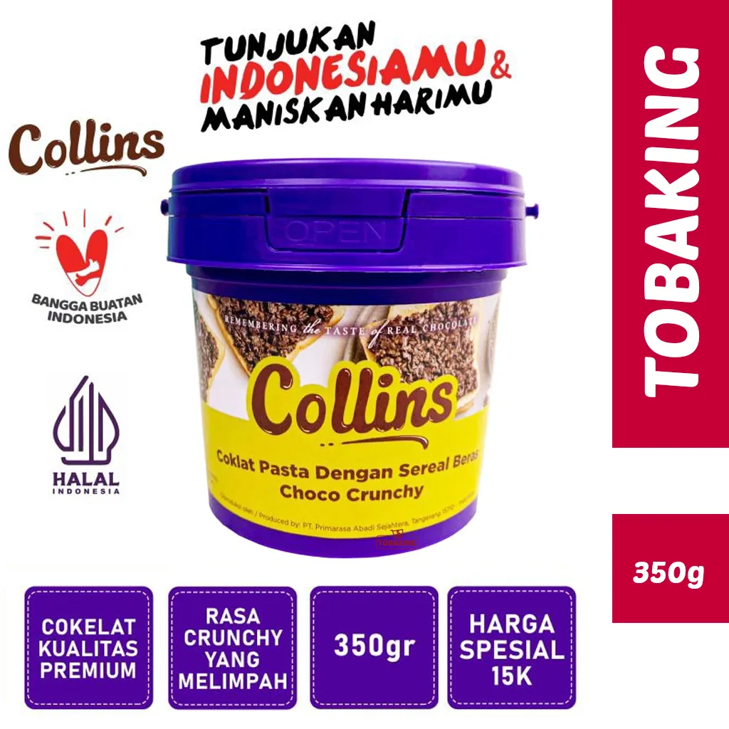 JATIM - COLLINS CHOCO CRUNCHY 350gr