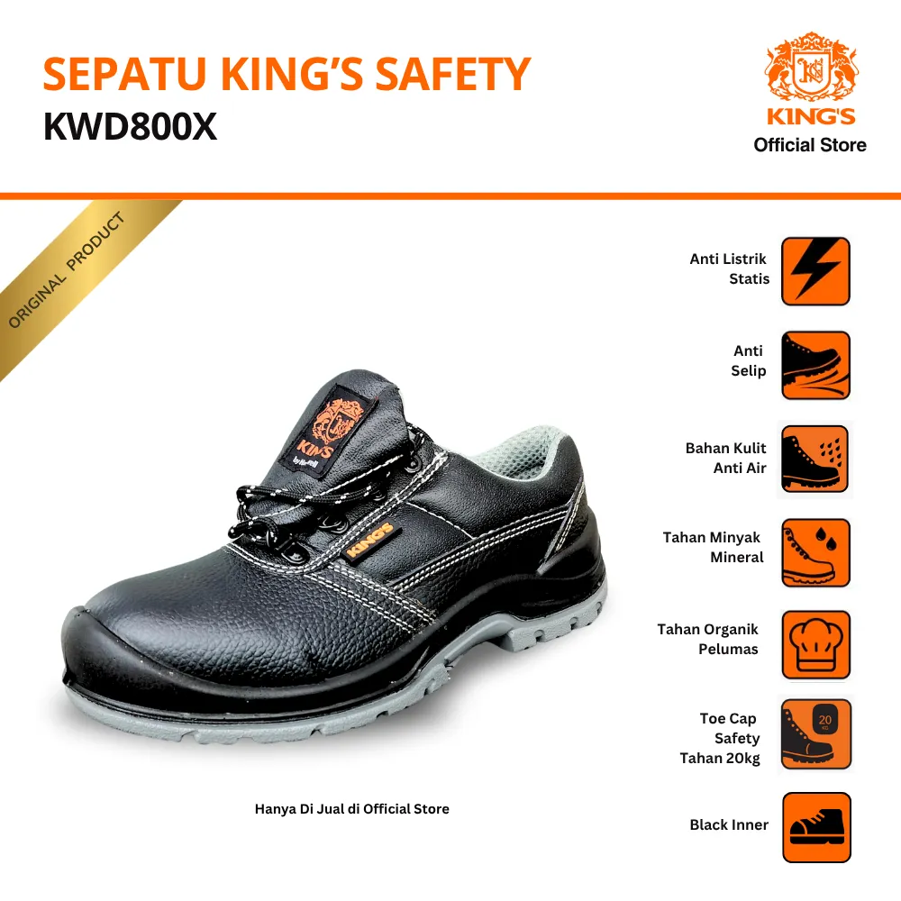 Sepatu Safety Kings Safety Shoes Original KWD800X