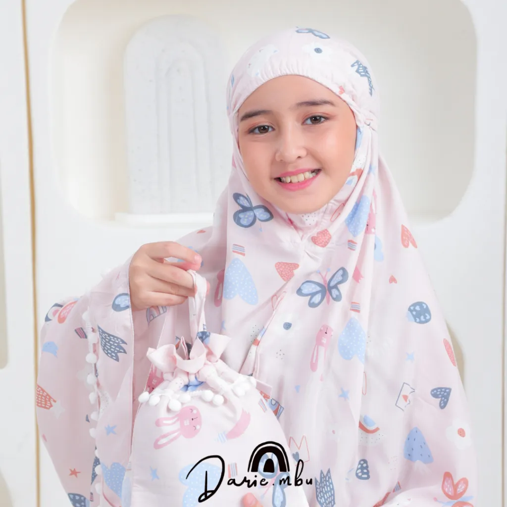 Mukena Anak Umur 2-12 Tahun Katun Rayon Premium Catalulla Series