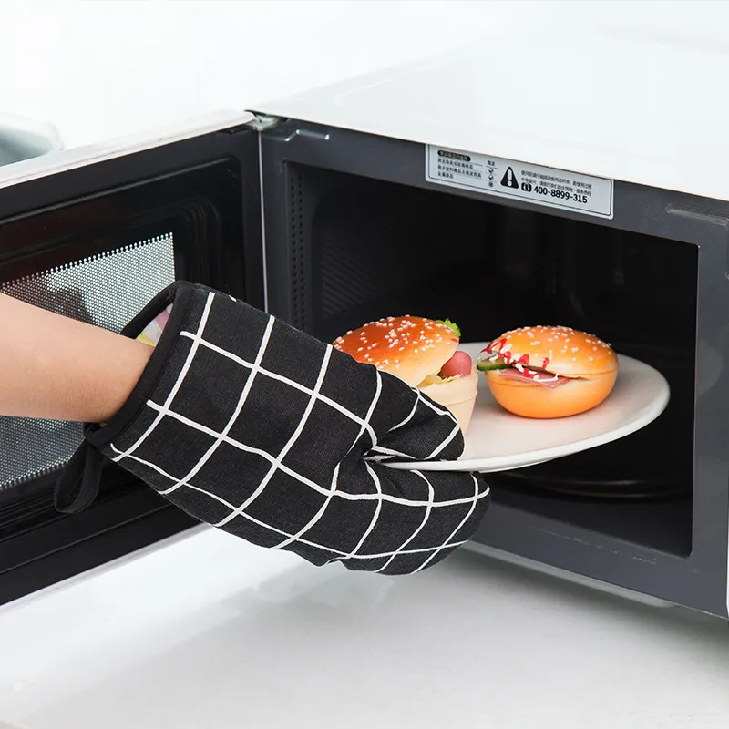 Shopello Sarung Tangan Anti Panas Sarung Tangan Masak Sarung Tangan Oven Microwaves Kitchen Set Gloves