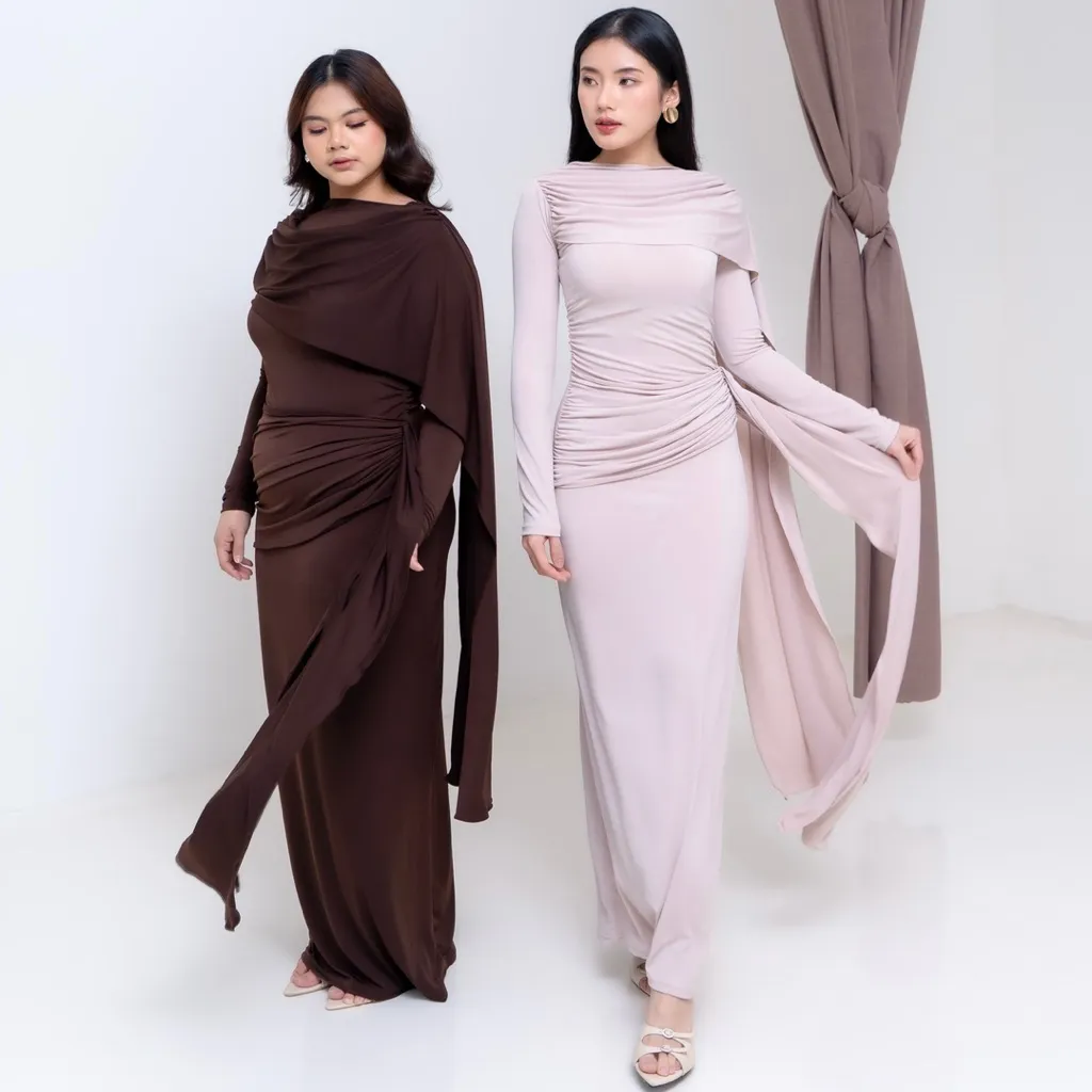 FAYANNA ELSYA ASYMMETRIC DRESS