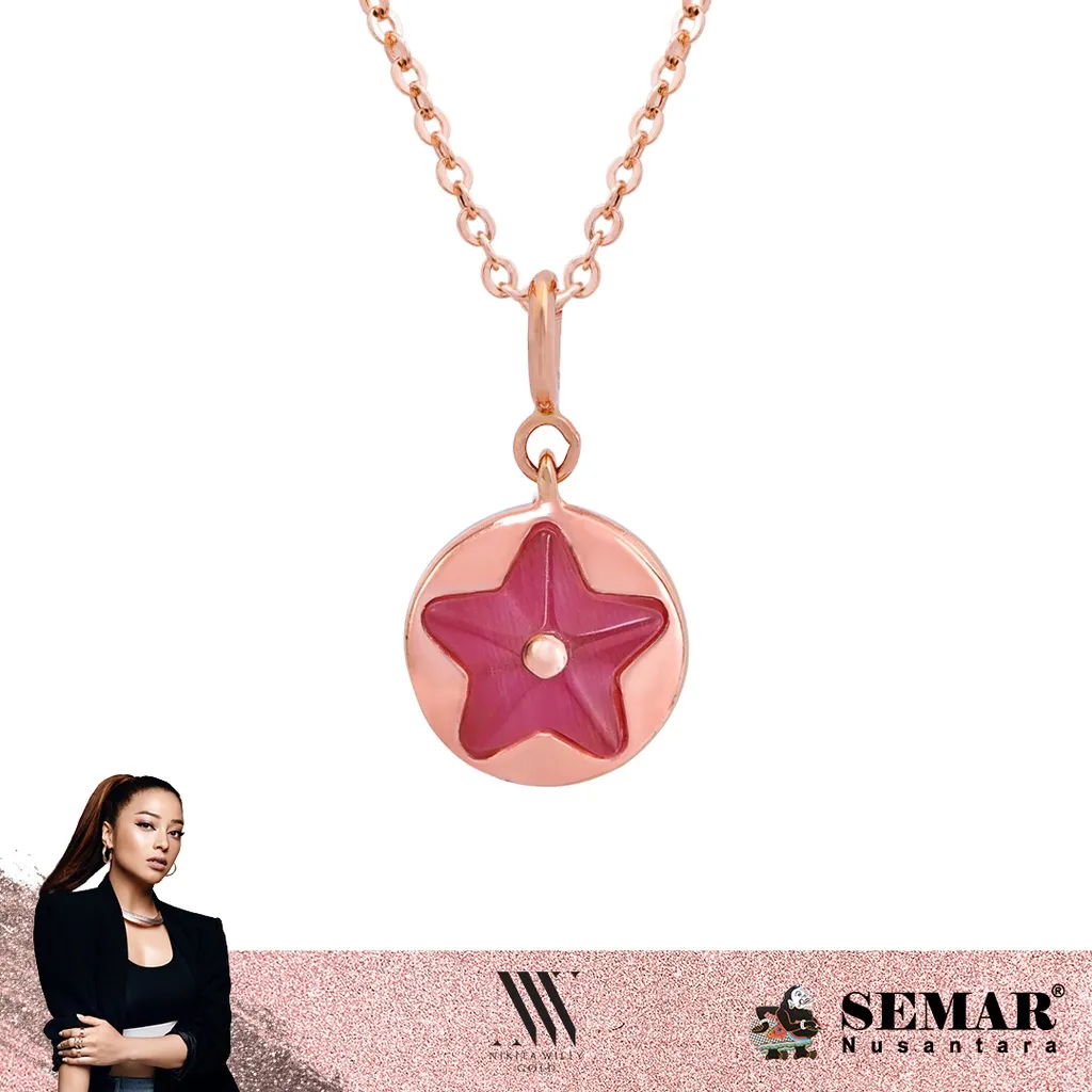 Nikita Willy Gold Liontin Emas Amalfi Coast Star Mother Of Pearl - Pendant 17K Semar Nusantara