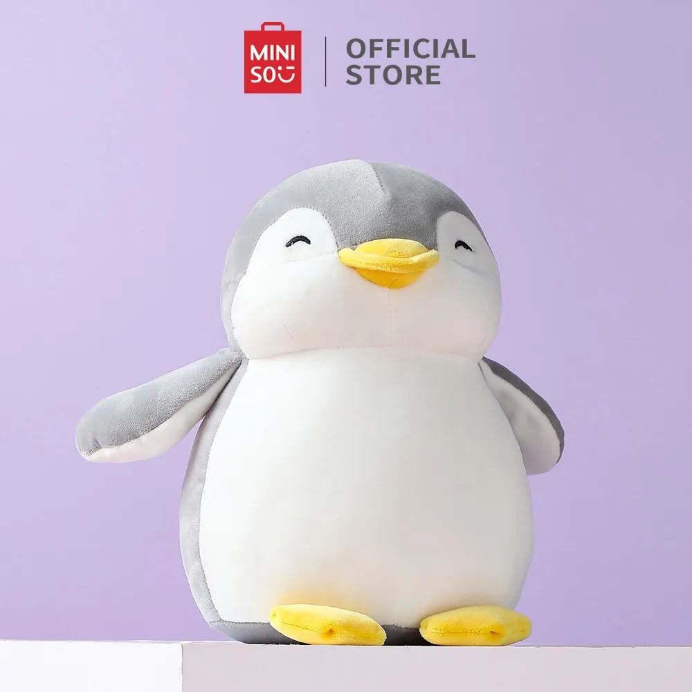 Miniso Official Boneka Small Penguin Plush Toy Boneka Lucu mainan anak boneka lucu lembut boneka gemoy boneka import boneka anak Hadiah Ulang Tahun Kado anak Kado untuk cewek Hadiah untuk cowok Kado Natal
