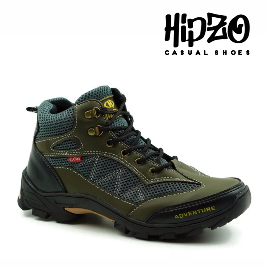 Sepatu Pria Original 100% Hipzo M032 Pria boots Original Kasual Casual Boots kulit hiking Gunung