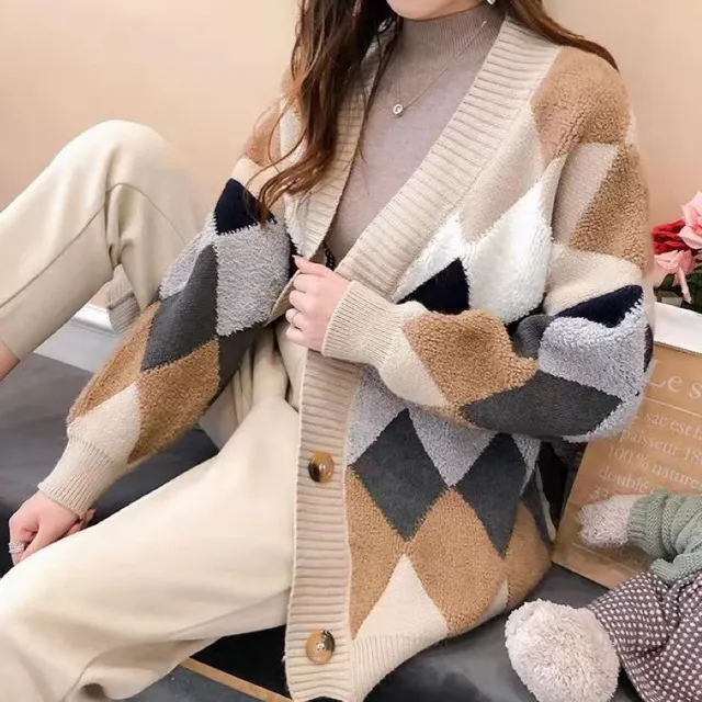 CANARA - CARDIGAN KNIT PATRICIA  KOREA IMPORT Korean Outer/Outerwear/Cardigan/Kardigan/Kardigan Wanita/Atasan Rajut- KNIT CARDI CARDIGAN RAJUT OUTER SWEATHER KOREA SWEATER WANITA BAHAN RAJUT PREMIUM