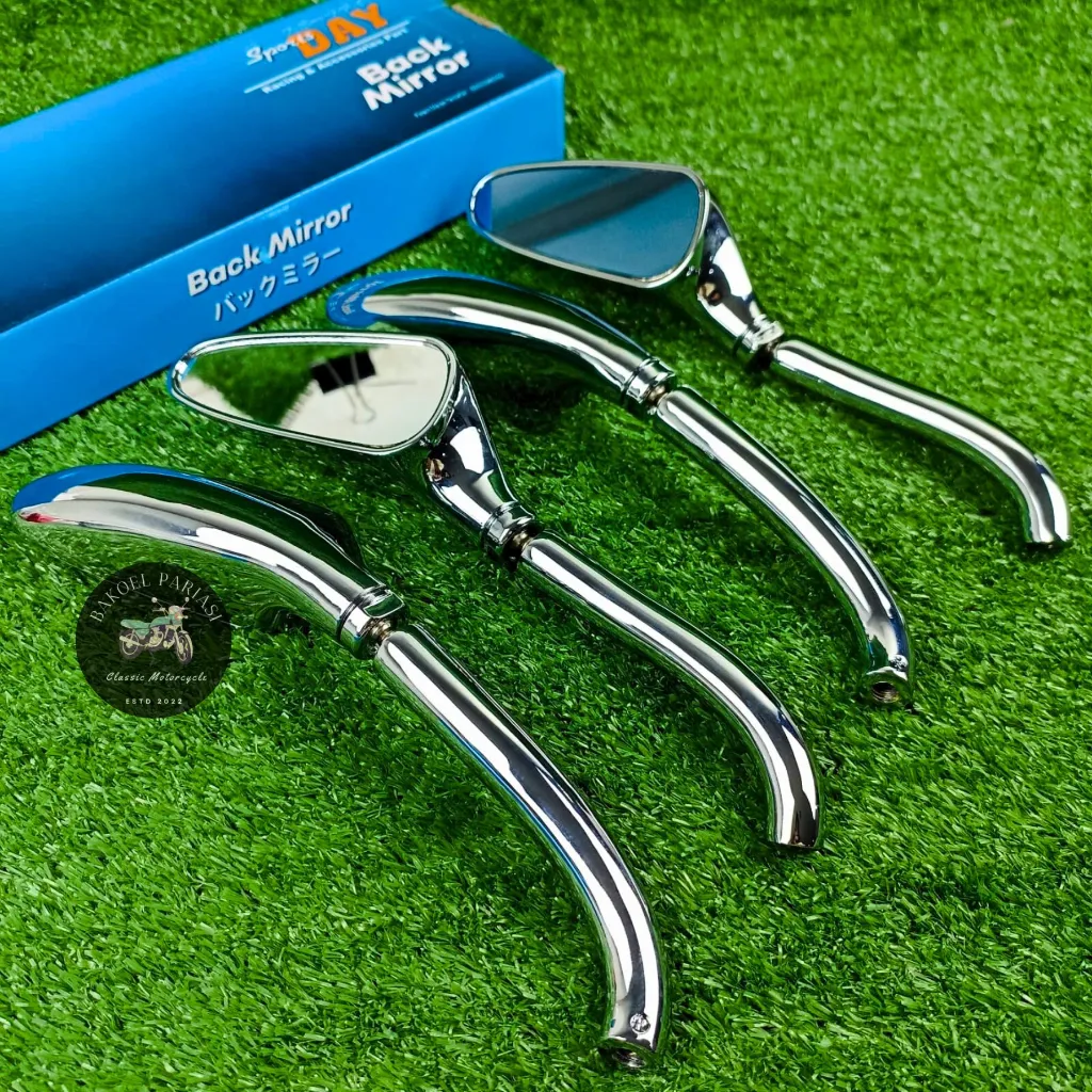 SPION HD PNP HONDA UNIVERSAL KACA BIRU SPION FULL CHROME HARLEY DAVIDSON SEPION HD SPORTS DAY CB GL MP GL PRO ALL HONDA SPION LOMBOK SET BAUT
