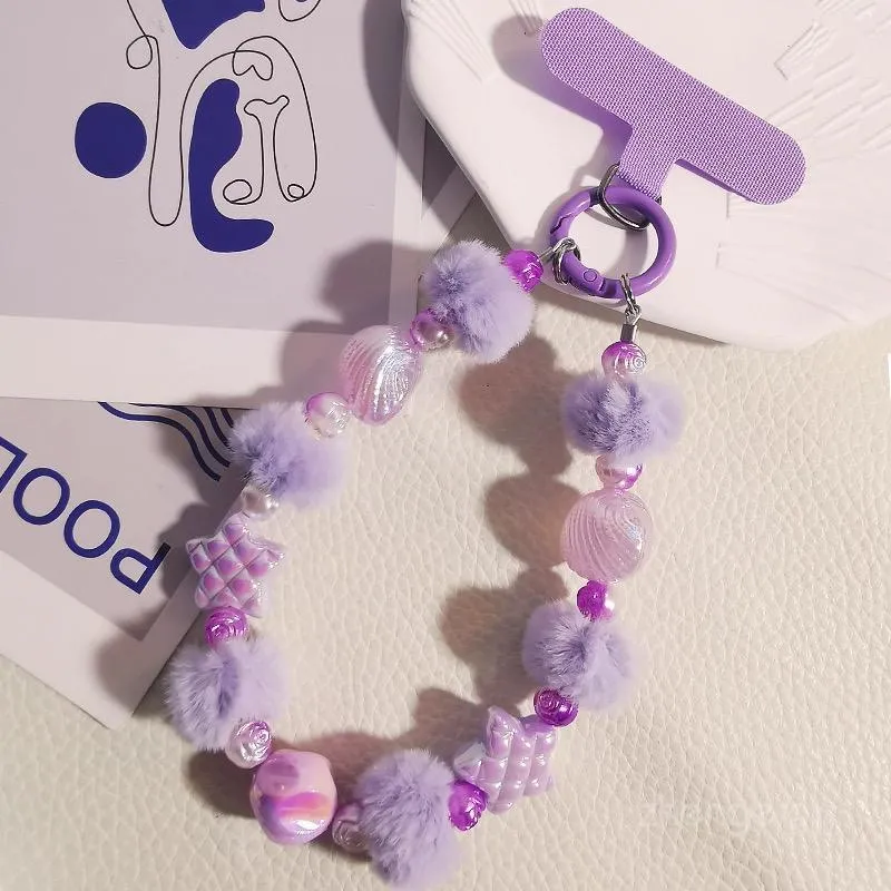 Phone Charm Gantungan HP Kamera Phone String Strap Beads Tali HP Bracelet Gelang Aksesoris HP Lanyard HP Key Chain SM200-SM241