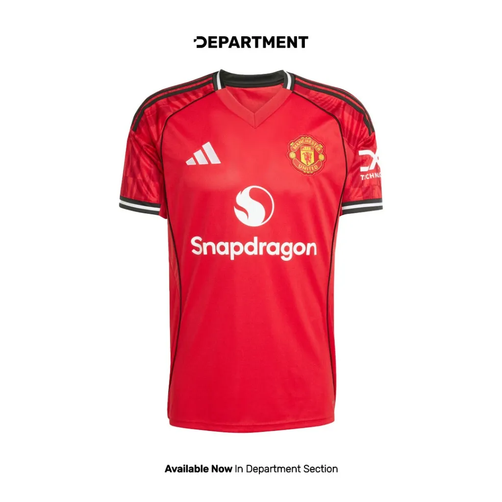 ADIDAS MANCHESTER UNITED 25/26 HOME JI7428 Jersey Bola Pria ORIGINAL