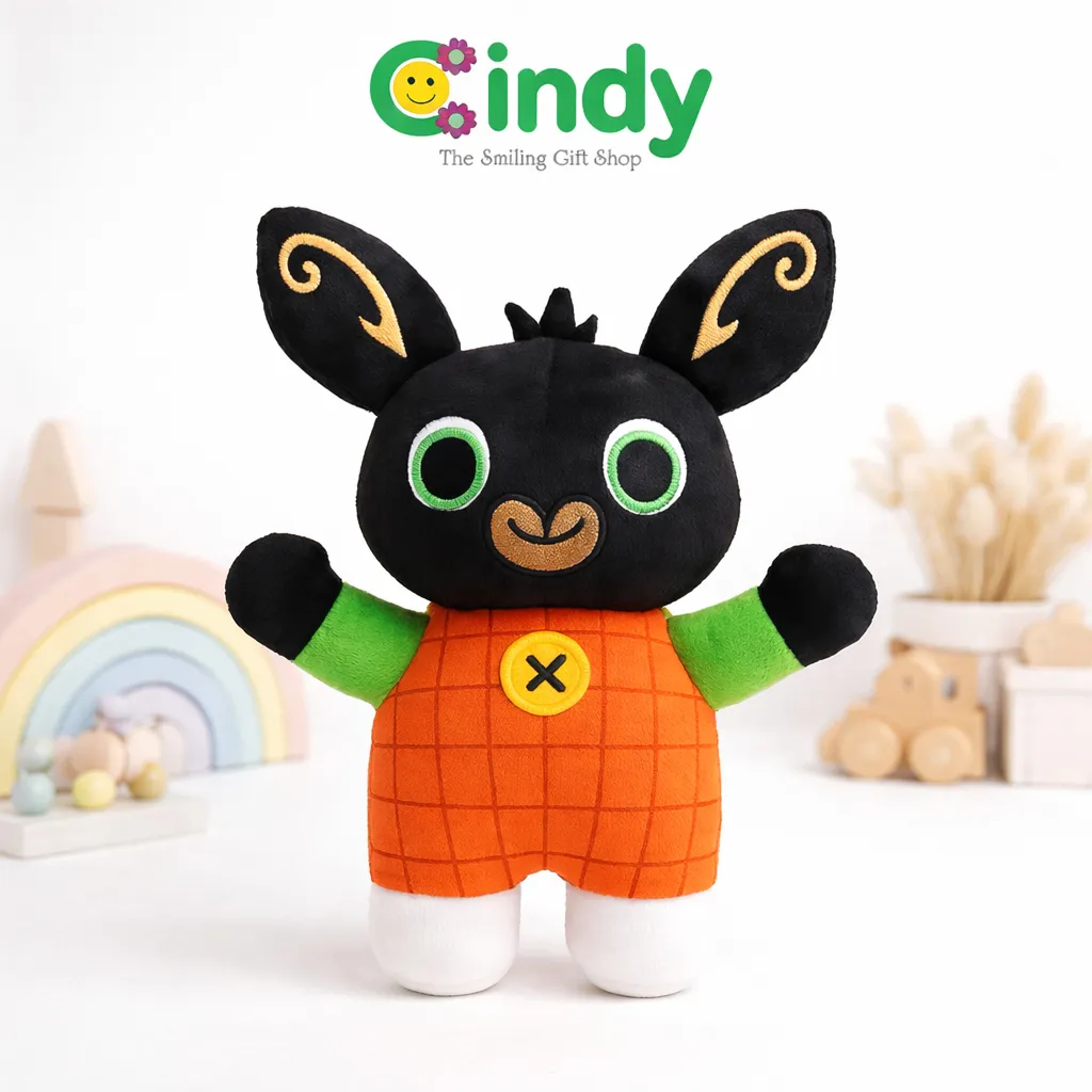 Cindy Boneka Bing Kelinci Hitam - Bing Bunny Kelinci Plush Toy - Boneka Kartun Hadiah Ulang Tahun