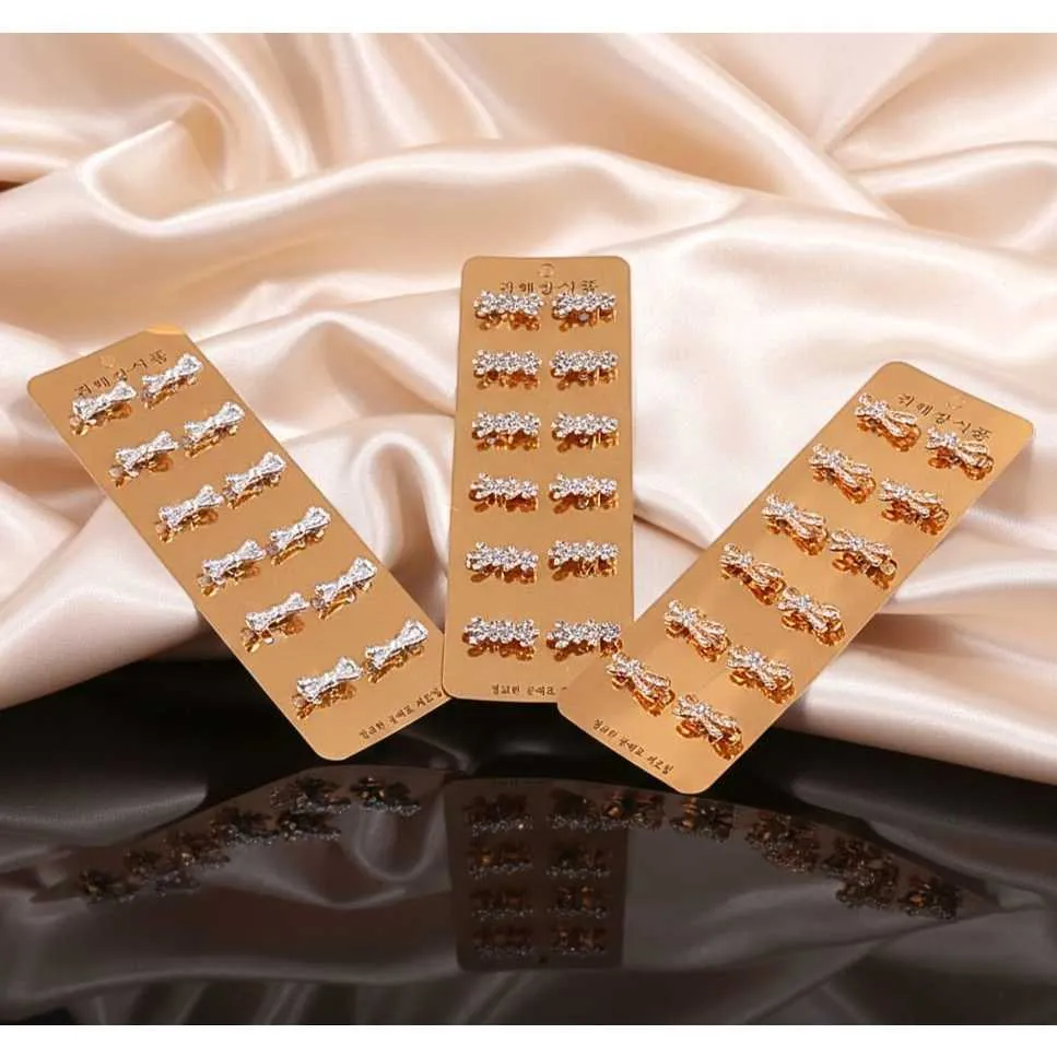 12pcs Bros dagu/bros permata/Bros kecil harga untuk 12 pcs(1 lusin)/Bros hijab murah
