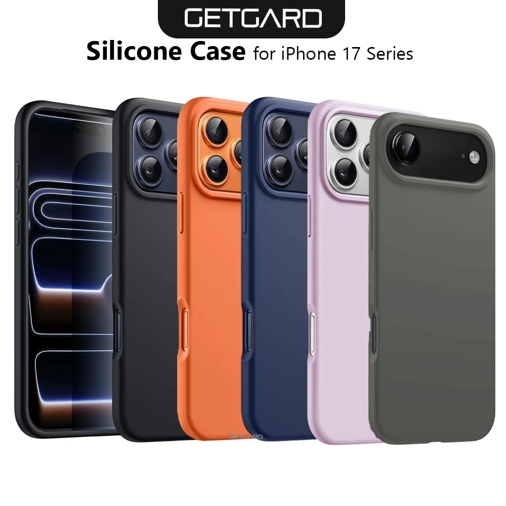 Soft Case for iPhone 17 Pro Max Air Getgard Colors Liquid Silicone MagSafe Magnetic Silikon Casing