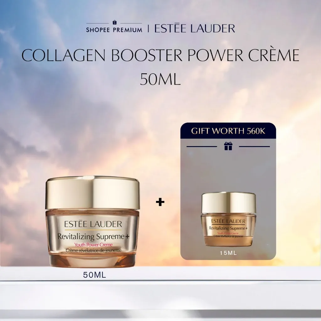 Estee Lauder Revitalizing Supreme+ Youth Power Creme Moisturizer • Refillable | Moisturizer Kulit Kering | 50ml