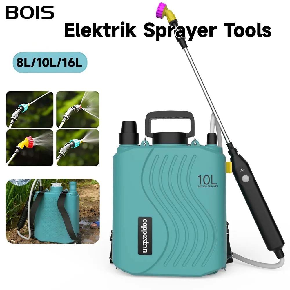BOIS 8L/10L/16L Sprayer Listrik  Pertanian Ransel Listrik Alat Sprayer Tools Semprotan Type Knapsack Semprotan Rumput
