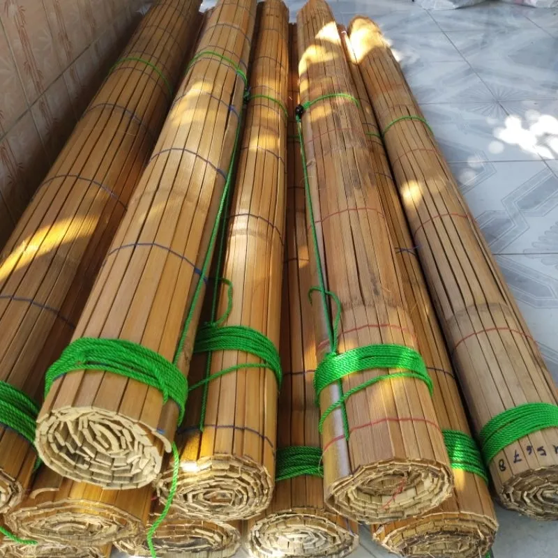 Tirai bambu putihan 2x2m/1,5x2,5m/1,5x3m/2x2,5m/1,8x2 /120x300 /2x1,8m/125x250 plitur lengkap tali terlaris