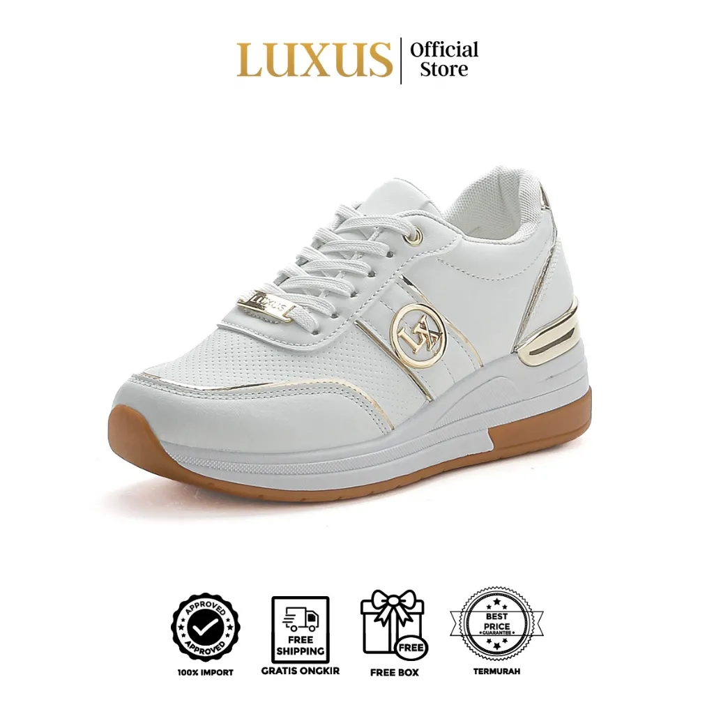 Luxus Yuqi Sepatu Wanita Sepatu Sneakers Sporty Casual - LX2041