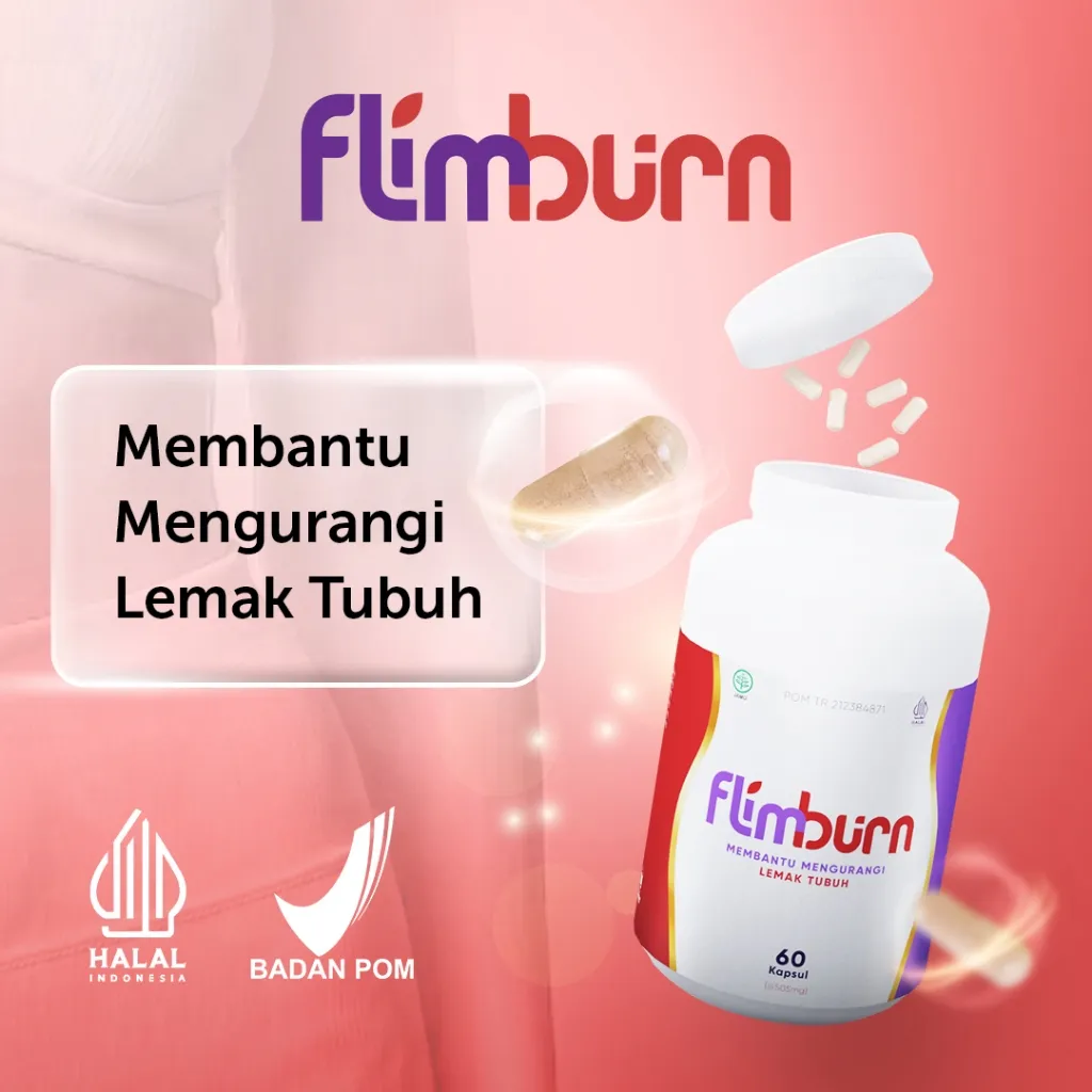 Flimburn by Flimty | 1 botol isi 60 tablet