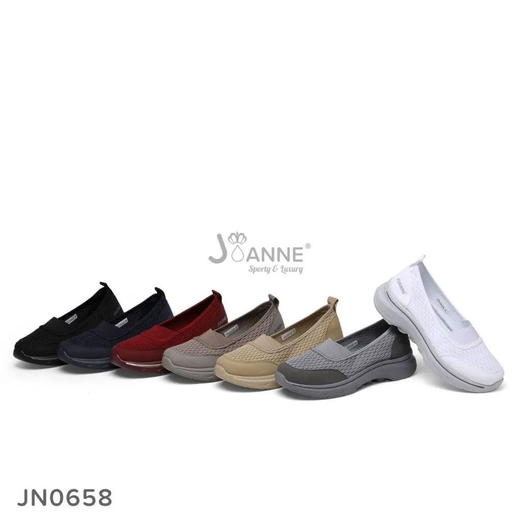 [JOANNE] Casual Sport Sneakers Shoes Sepatu Wanita #JN0658