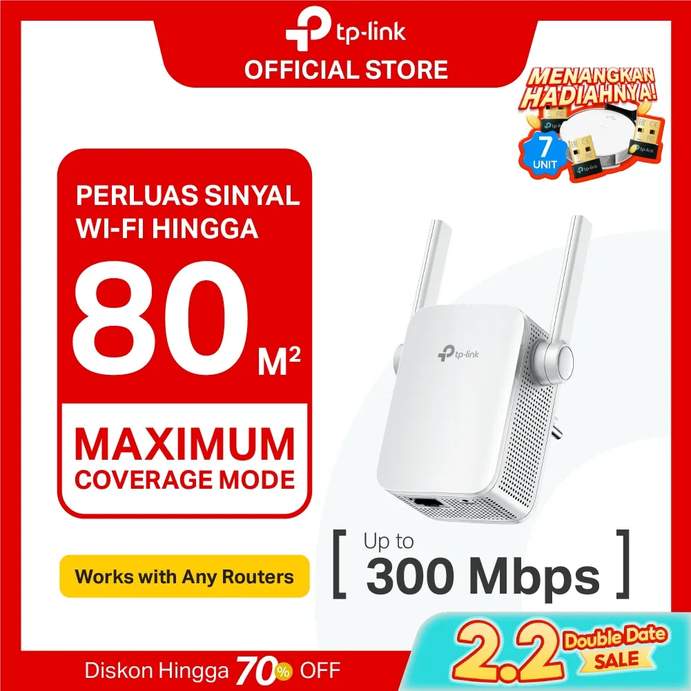 TP-Link TL-WA855RE | 300Mbps Wi-Fi Range Extender | Penguat Sinyal | WA854RE WA850RE WA860RE