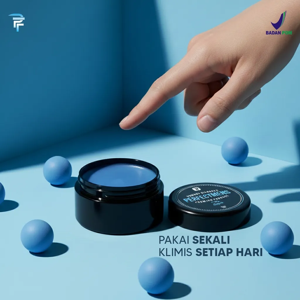 (BPOM) POMADE OILBASED PERFECTMENS PREMIUM Minyak rambut pria 60gr (PMO-01)