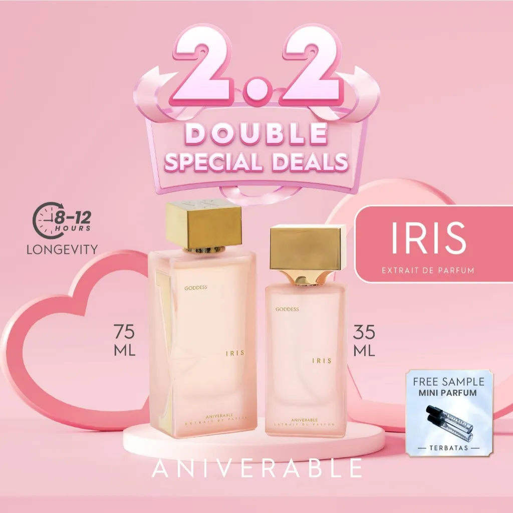 ANIVERABLE - IRIS 35ml & 75ml Extrait De Parfum By Tasya Revina