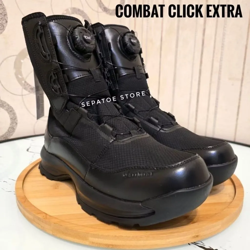 SEPATU PDL TALI PUTAR TACTICAL COMBAT CLICK EXTRA KULIT ASLI SEPATU PDL TACTICAL TALI PUTAR