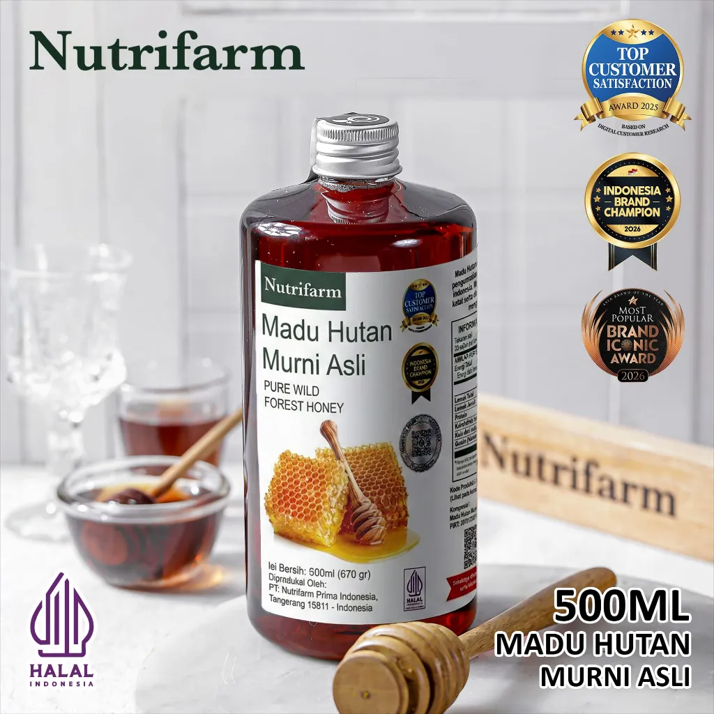 Nutrifarm Madu Hutan 500 ml / 736 gr
