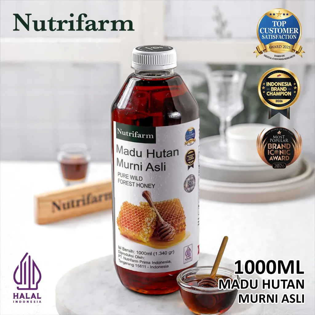 Nutrifarm Madu Hutan 1000 ml / 1484 gr